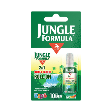 Jungle Formula Skin & Fabric 2 in 1 Kids Roll-On