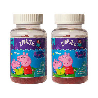 Kiddoze Omega 3 And DHA Gummies (60 Each)