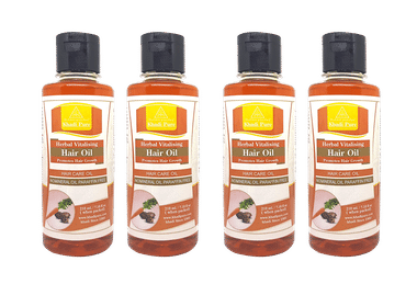 Khadi Pure Herbal Vitalising Hair Oil (210ml Each)