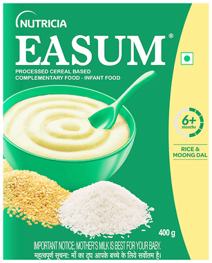 Easum Baby Cereal with Rice & Moong Dal