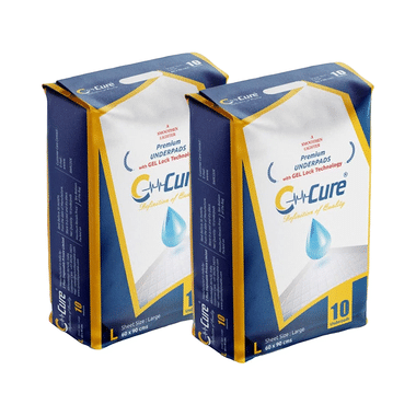 C Cure Premium Underpads with Gel Lock Technology (10 Each)