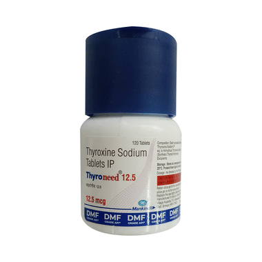 Thyroneed 12.5mcg Tablet
