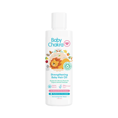 Baby Chakra Strengthening Baby Hair Oil