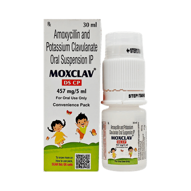 Moxclav DS CP 457mg Oral Suspension