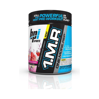 BPI Sports 1MR One More Rep Ultra Concentrated Energy Supplement Powder Watermelon Freeze