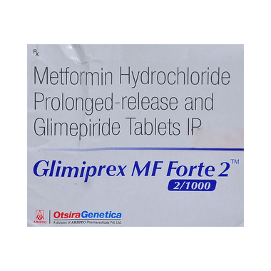 Glimiprex MF Forte 2 Tablet PR