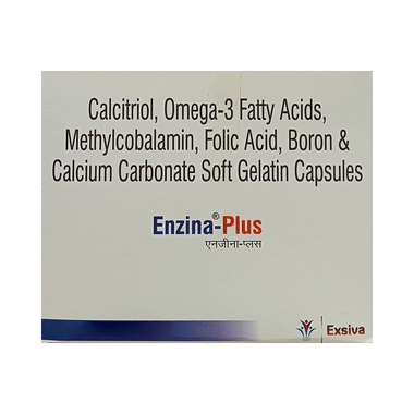 Enzina-Plus Soft Gelatin Capsule