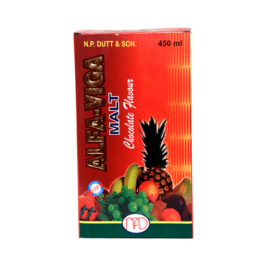 N.P. Dutt & Son Alfa-Viga Malt Syrup Chocolate