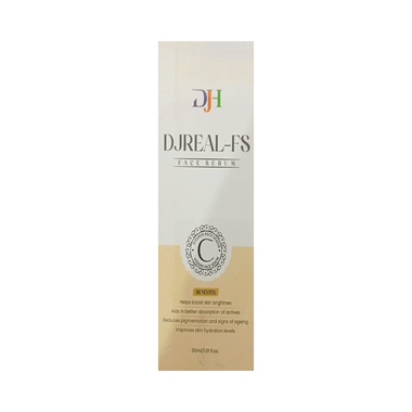 Djreal-FS Face Serum With Vitamin C | Cleanses & Moisturises The Skin