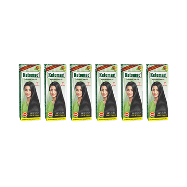 Ketomac Ayurvedic Hair Oil (130ml Each)