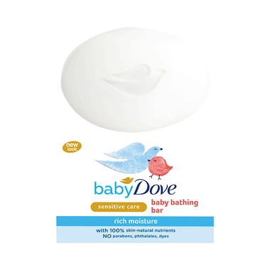 Baby Dove Rich Moisture Bathing Bar (75gm Each)