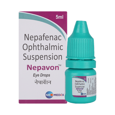 Nepavon 0.1% Eye Drop