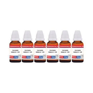 Dr. Majumder Homeo World Calcarea Renalis Dilution(30ml Each) 10M