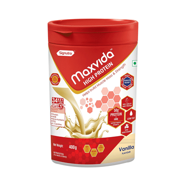 Maxvida High Protein Powder Vanilla