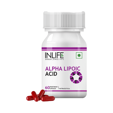 Inlife Alpha Lipoic Acid ALA 300mg | For Nerve & Brain Health | Capsule