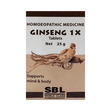SBL Ginseng Tablet 1X