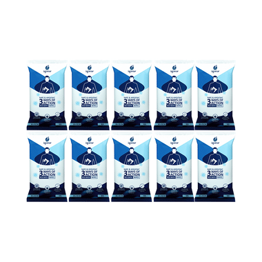 Igiene Safe & Hygienic Bed Bath Wipes (10 Each)