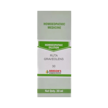 Bakson's Homoeopathy Ruta Graveolens Dilution 30