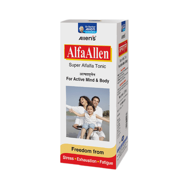 Allen Laboratories Alfa Allen Tonic No Added Sugar