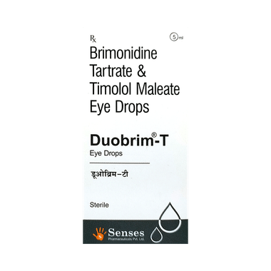 Duobrim T Eye Drop