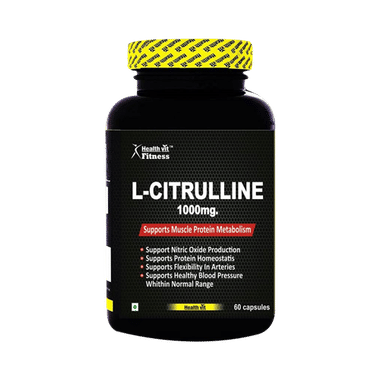 HealthVit Fitness L-Citrulline 1000mg Capsule