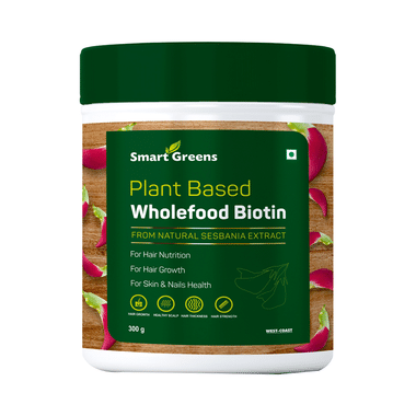 Smart Greens Plant Based Wholefood Biotin Powder