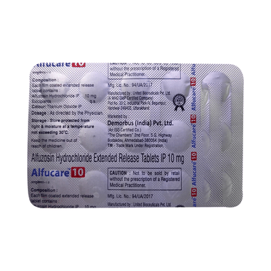 Alfucare 10 Tablet ER