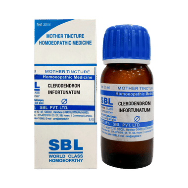 SBL Clerodendron Infortunatum Mother Tincture Q