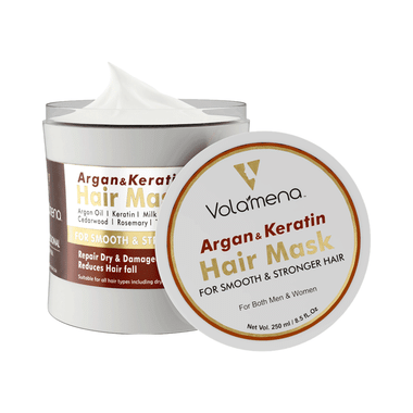 Volamena Argan Oil & Keratin Repair Hair Mask