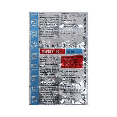Telpres 80 Tablet