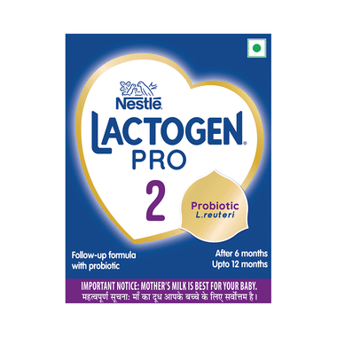 Nestle Lactogen Pro 2, Follow-Up Formula With Probiotic, After 6 Months Up To 12 Months | Powder Refill