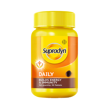 Supradyn Daily Multivitamin For Men And Women | Daily Immunity And 2X Energy | Tablet