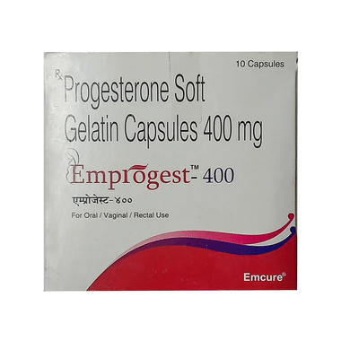 Emprogest 400 Soft Gelatin Capsule