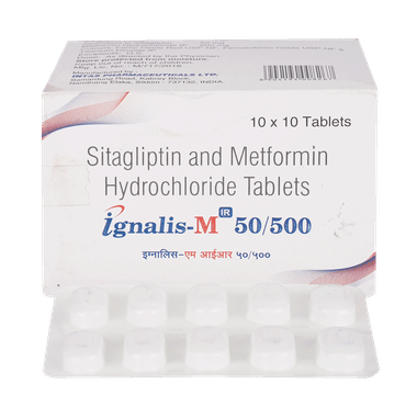 <span style='color:#626A7A'>Ignalis-M IR 50/500 Tablet</span>