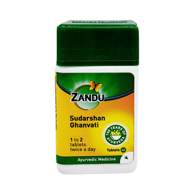 Zandu Sudarshan Ghan Vati | Manages Loss Of Appetite & Liver Health