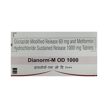 DiaNORM-M OD 1000 Tablet SR