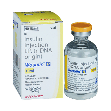 Wosulin-R 40IU/ml Injection