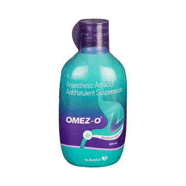 Omez-O Oral Suspension Mint Sugar Free