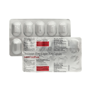 Jubira Plus 20mg/75mg Capsule