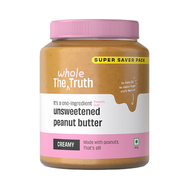 The Whole Truth Unsweetened Peanut Butter Creamy Super Saver Pack