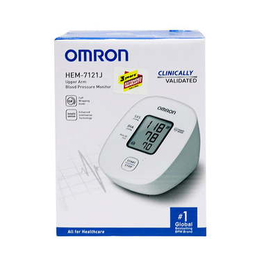 Omron Hem-7121 J BP Monitor
