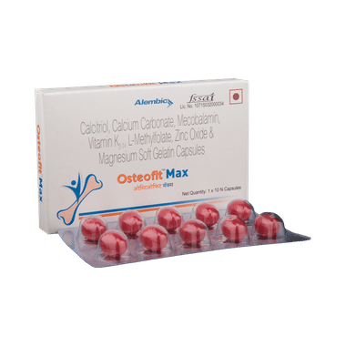 Osteofit Max Soft Gelatin Capsule