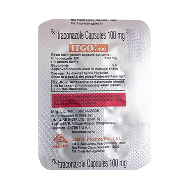 Itgo 100 Capsule