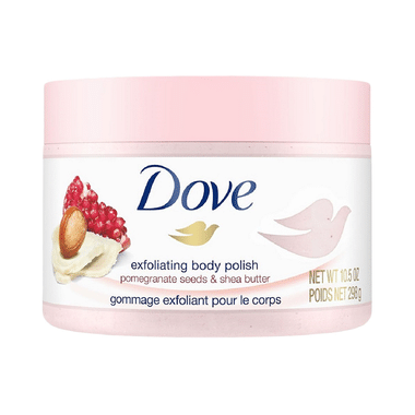 Dove Exfoliating Body Polish Pomegranate Seeds And Shea Butter