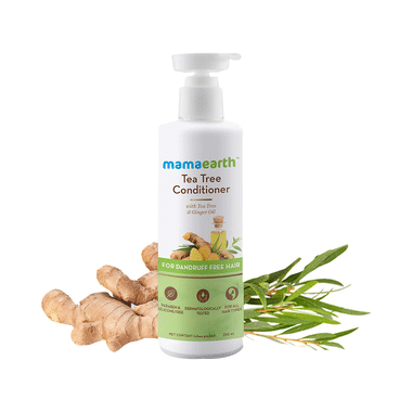 Mamaearth Tea Tree Conditioner | For All Hair Types | Paraben & Silicone-Free