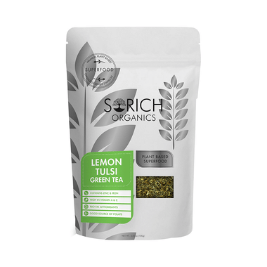 Sorich Organics Green Tea Lemon Tulsi