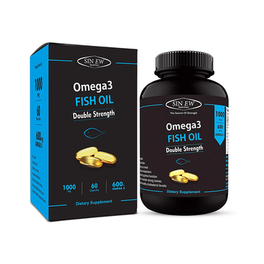 Sinew Nutrition Omage 3 Fish Oil 1000mg Capsule