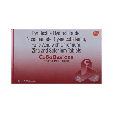 Cobadex Czs Tablet | with Essential Vitamins | Nutritional Supplement