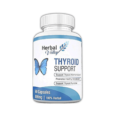 Herbal Valley Thyroid Support 800mg Capsule