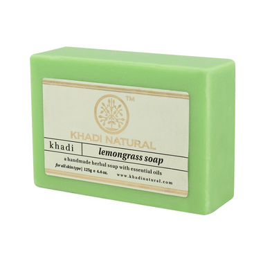 Khadi Naturals Ayurvedic Lemongrass Soap
